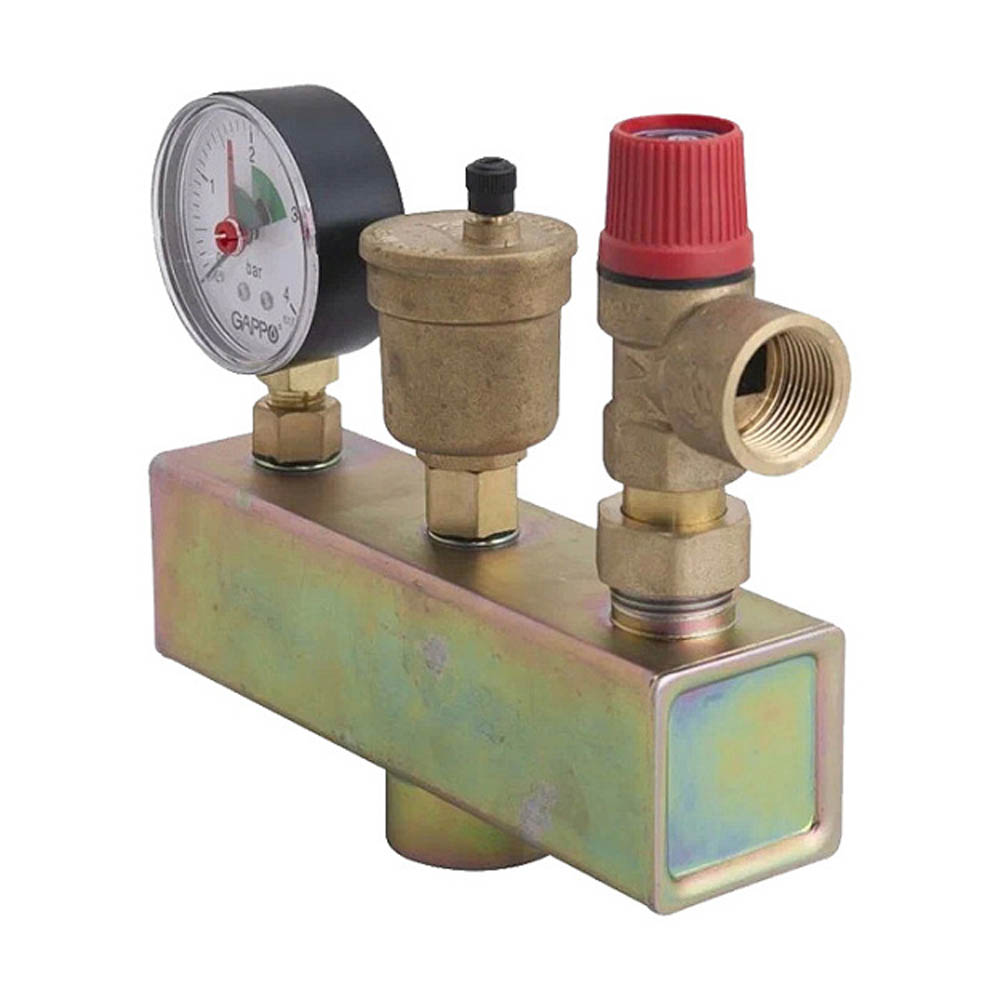 Группа безопасности котла Gappo 1"x3 бара (G1451)